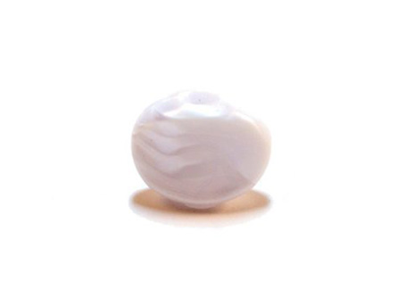 Machine Head Button White Pearl Plastic