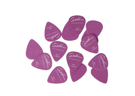 Picks Godin Purple