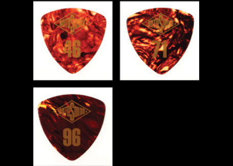 LARGE CELLULOID GUITAR PICKS (6 per pack)