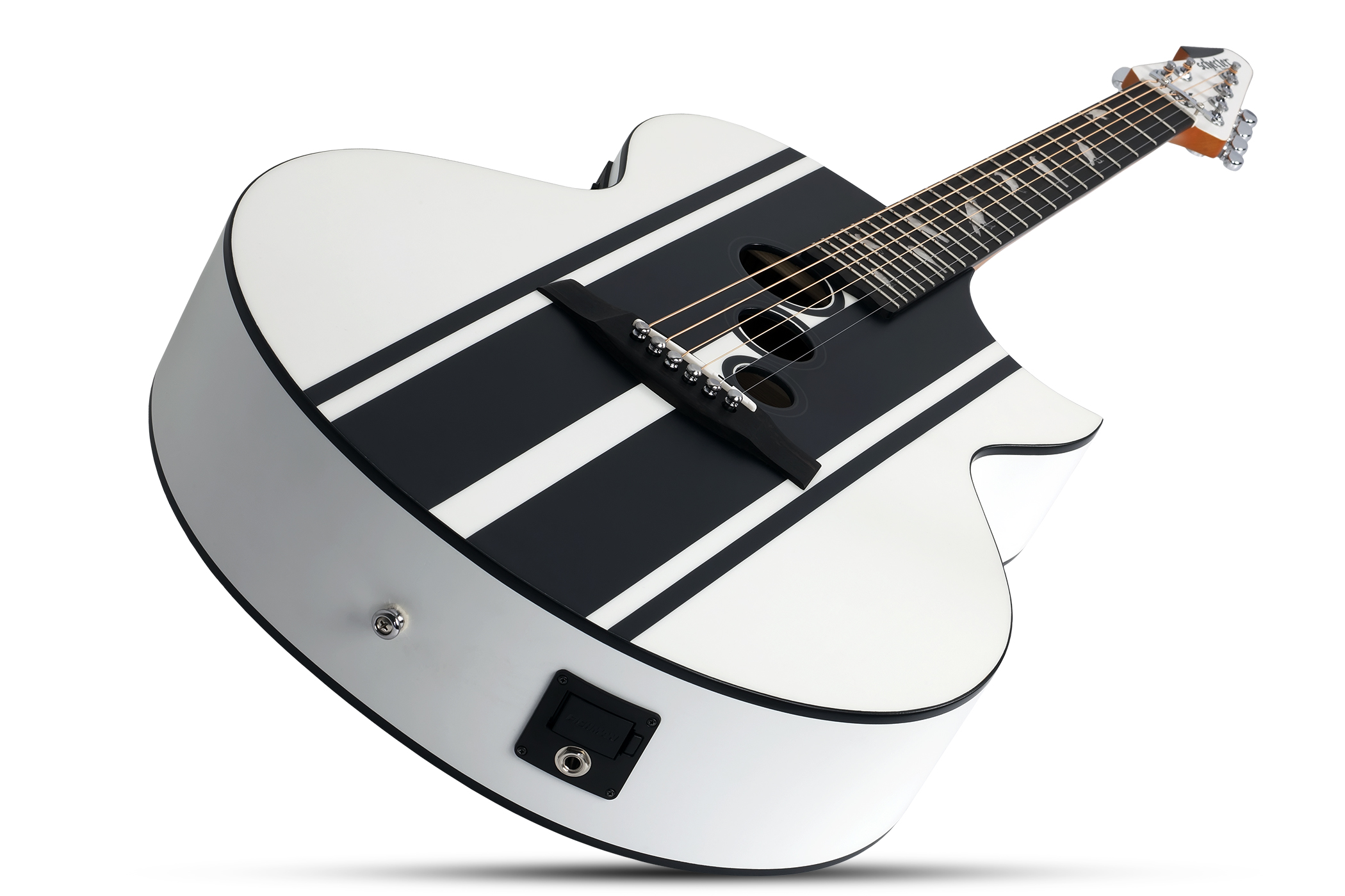 dj ashba acoustic satin white (swht) sku #3718 - dj ashba